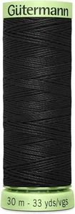 Black Thread | Gutermann Topstitch Heavy Duty Thread - Black - 33 Yds (nm30h10) - Picture 1 of 1