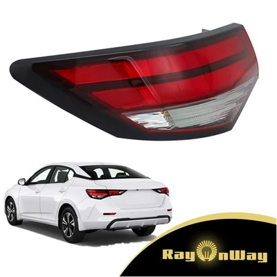 For 2021 2022 2023 Nissan Sentra Left Driver Side Outer Rear Lamp Tail Light - Image 1 of 4