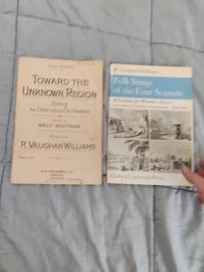R. VAUGHAN WILLIAMS Hacia la región desconocida y canciones populares de las cuatro estaciones - Imagen 1 de 11