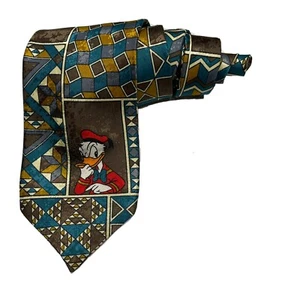 John & Lois Donald Duck Novelty Tie By Mickey & Co Polyester Made In Australia - Picture 1 of 4