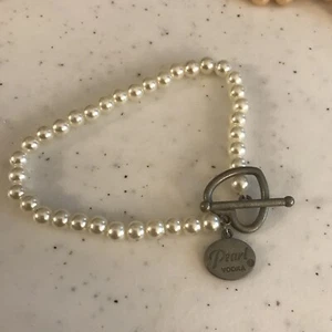Pearl Vodka Bracelet - 8” Preowned - Picture 1 of 2