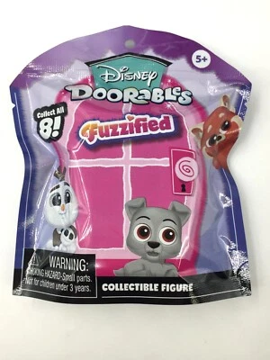Disney Doorables Fuzzified Mini Figures x1 Mystery Blind Bag Collect All 8 - Image 1 of 4