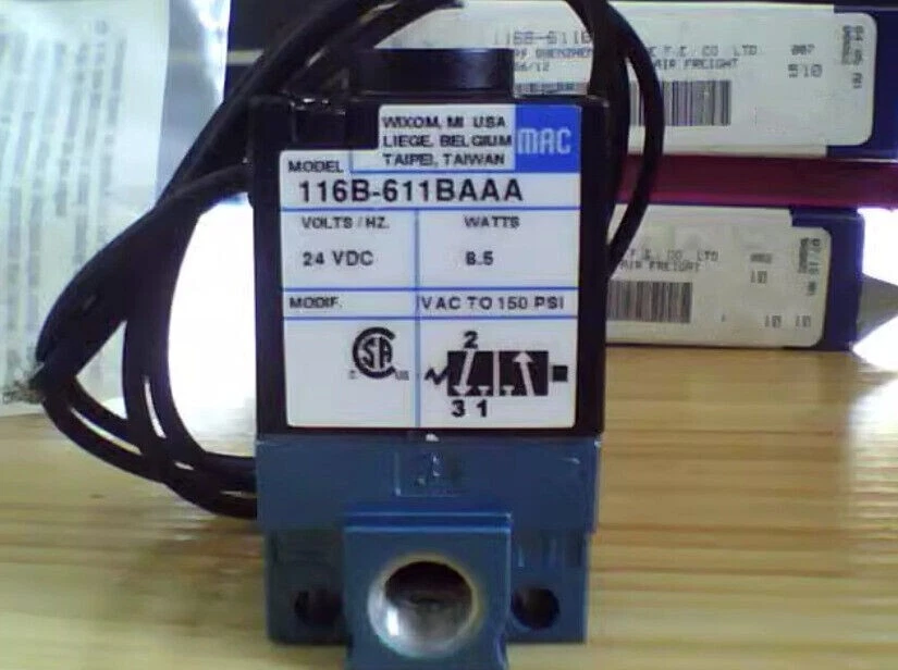 1Шт MAC 116B-611BAAA электромагнитный клапан новый 116B611BAAA Бесплатная доставка  - Изображение 1 из 1