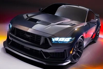 2024 Ford Mustang Dark Horse | 24x36 inch POSTER | sports car - Image 1 of 2