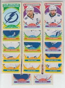21/22 OPC Tampa Bay Lightning Retro Team Set w/CL (17 Cards) Stamkos Hedman + - Bild 1 von 1