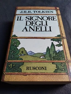 Tolkien, Il Signore degli Anelli, 23esima edizione Rusconi 1991 NUOVO con mappa - Foto 1 di 12