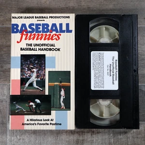 Baseball funnies "the unofficial baseball handbook" 1988 VHS Sports MLB - Bild 1 von 6
