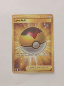Bola de Nivel - 181/163 - Pokemon Estilos de Batalla Espada y Escudo Secreto Tarjeta Rara Casi Nuevo - Imagen 1 de 3
