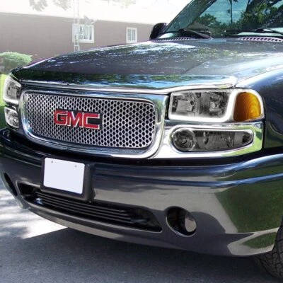 ПОДХОДЯТ ДЛЯ GMC YUKON/SIERRA DENALI ДЫМ DRL СВЕТОДИОДНЫЕ ФАРЫ + БАМПЕР С ЖЕЛТЫМ ОТРАЖАТЕЛЕМ - Изображение 1 из 4