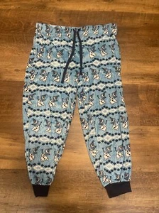 Disney Frozen Juniors Sz XL Olaff Sweatpants EUC - Picture 1 of 5