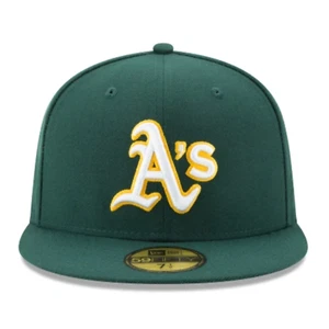 Gorra ajustada Oakland Athletics ROBLE MLB New Era 59FIFTY - verde - Imagen 1 de 3