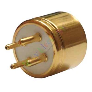 2pc 4pin Gold Ceramic vacuum tube sockets valve base For U4A 300B 811 audio amp - Picture 1 of 4