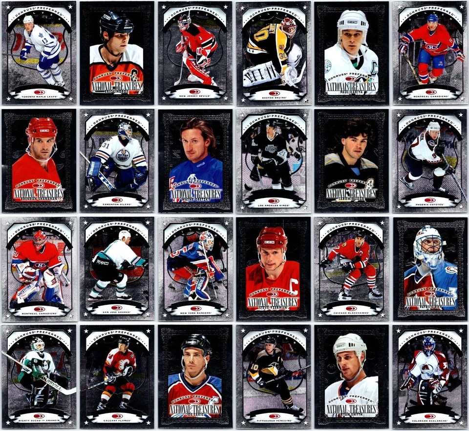 1997-98 DONRUSS PREFERRED SILVER INSERT CARDS - U PICK - FINISH SET BV - Image 1 of 1
