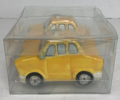 Juego de coctelera de sal y pimienta Taxi Cab NYC American Atelier .5"x2 nuevo en caja Foto 1 de 4