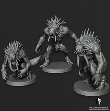 Dark Kin Clawed Beasts x 3 Cults drukhari dark eldar