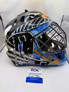 MARC ANDRE FLEURY Pittsburgh Penguins SIGNED Autograph Goalie Mask PSA COA - Picture 1 of 3