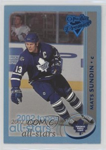 2002-03 Topps O-Pee-Chee Blue /500 Mats Sundin #329 HOF