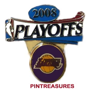 Prendedor de la NBA Los Angeles Lakers RARO 2008 Finales Playoffs Lakers Nation Fan Edition - Imagen 1 de 3