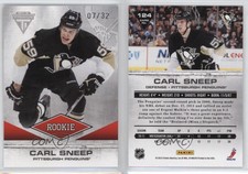 2011-12 Panini Titanium Spectrum Gold /32 Carl Sneep #124 Rookie RC