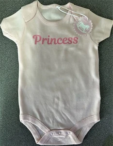 Chaleco Bebé Body Manga Corta Princesa ENVÍO GRATUITO - Imagen 1 de 1