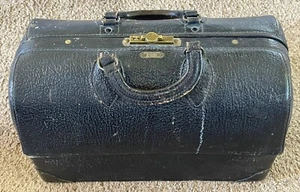 Vintage 1920s Or 30s Emdee Schell Doctor Bag Top Grain Cowhide Model 2293363 - Picture 1 of 10