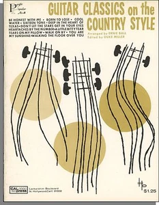 Guitar Classics on the Country Style - Great 1964 Ernie Ball Simple Songbook! B - Imagen 1 de 2
