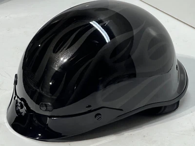 CASCO DE MOTOCICLETA HARLEY DAVIDSON HALF SHELL ORIGINAL TALLA XS B1038 Foto 1 de 4