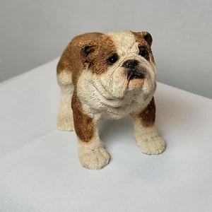 Stone Critters Englische Bulldogge Figur Miranda Annanders bemalt 5" C5 - Bild 1 von 12