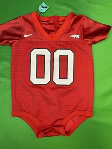 NCAA Arkansas Razorbacks #00 Nike Red Jersey 6-9 Months - Picture 1 of 4