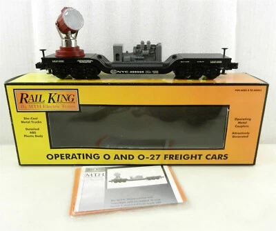MTH Rail King O 30-7936 New York Central Searchlight Car NYC 498996 OB ~EC~ T92 - Image 1 of 4