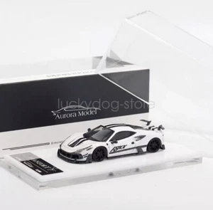 AM 1/64 Scale Ferrari MANSORY F8XX White2 Diecast car Model Toy Gift NIB - Picture 1 of 6