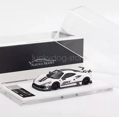 AM 1/64 Scale Ferrari MANSORY F8XX White2 Diecast car Model Toy Gift NIB - Image 1 of 4