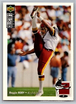 1994 Collector's Choice  Football #276 Reggie Roby  Washington Redskins - Image 1 of 2