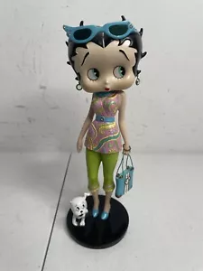 "Estatuilla Betty Boop Palm Beach Beauty The Danbury Mint 9"" 2006 rara" - Imagen 1 de 6