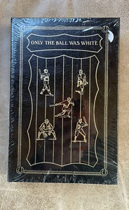 Only the Ball was White by Robert Peterson - Leather Bound Easton Press - New - Imagen 1 de 4