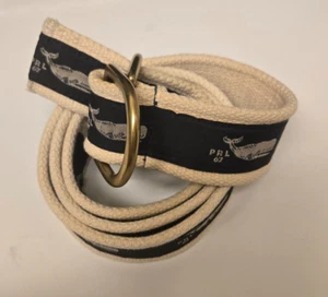 Men’s Polo Ralph Lauren Nautical Belt PRL 67 Wale - Picture 1 of 6
