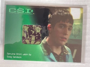 2003 CSI S1 Costumes #CSI-C2 Eric Szmanda as Greg Sanders's shirt  NS01R01A - Picture 1 of 2