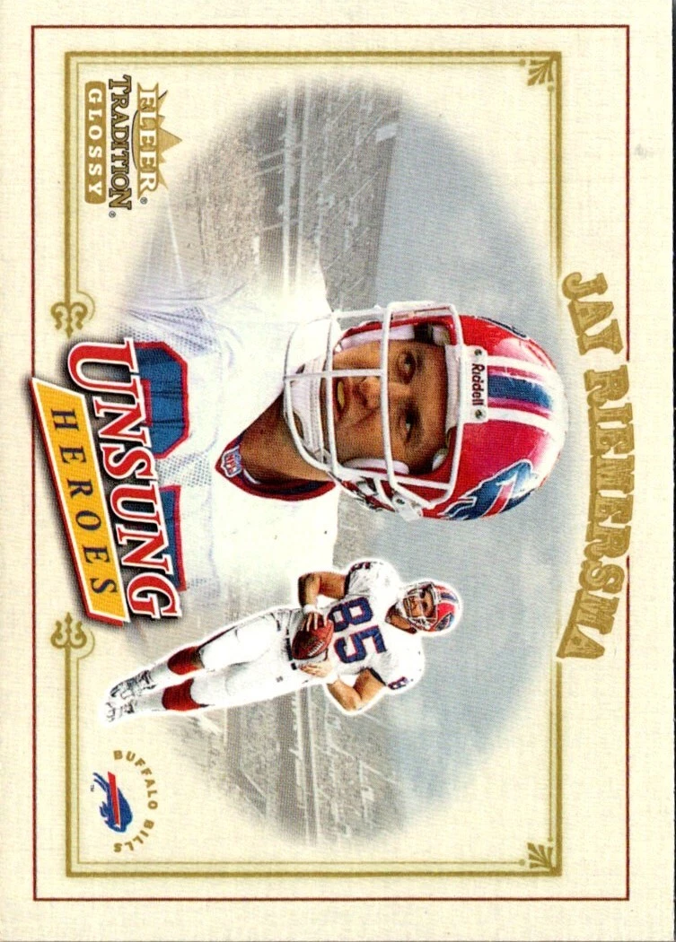 2001 Fleer Tradition Glossy Jay Riemersma #317 Buffalo Bills Football Card
