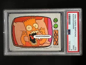 1990 Topps Simpsons #56 - AAAUUUGHHH! - PSA 9 - Picture 1 of 3