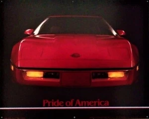  Corvette Pride in America  Poster / Banner 36x51  NEW - Picture 1 of 1