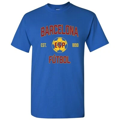 Camiseta Barcelona España Home Kit Fútbol Clásico Mundial Fútbol Copa Arco - Real Foto 1 de 4