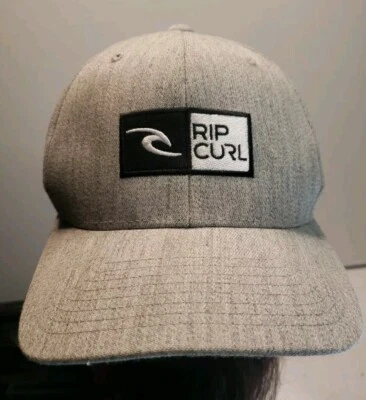 Gorra Rip Curl Surfing Company gris ajuste flexible Foto 1 de 4