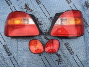 JDM 2000 Toyota Aristo JZS161 Lexus GS300 GS400 Tail lights Lamps 4pcs set OEM - Picture 1 of 3
