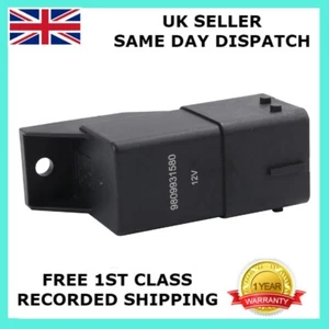 NEW GLOW PLUG RELAY FOR CITROEN DS3 DS4 DS5 1.4/1.6 HDi 2009-15 9809931580 - Picture 1 of 7