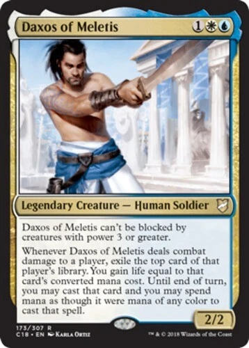 x1 Daxos of Meletis R MTG Commander 2018 M/NM, English - Image 1 of 1