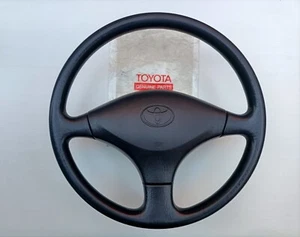 Used Genuine Steering Wheel For TOYOTA COROLLA AE100 AE101 EE101 - Picture 1 of 15