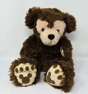 Disney Bear Plush Brown Hidden Mickey Stuffed Animal FL Parks Resort Duffy style - Picture 1 of 17