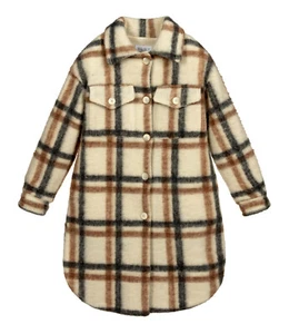 Cappotto camicetta ELSY Girl in misto lana RAGDOLL*beige-crema*tg.152-170 NUOVO%% - Foto 1 di 3