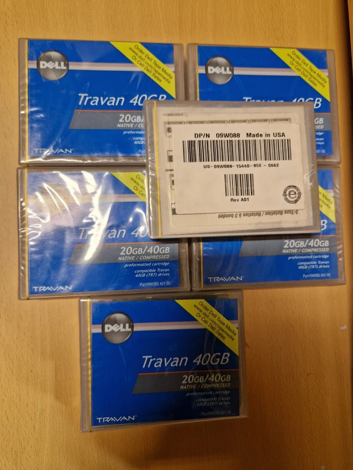 Brand new Dell Travan 20GB/40GB TR7 Data Cartridge - Image 1 of 1