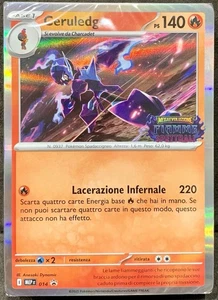 Sealed Ceruledge Flamme Spectrali Prerelease Stamped Promo Deck MEP 014 - Bild 1 von 11